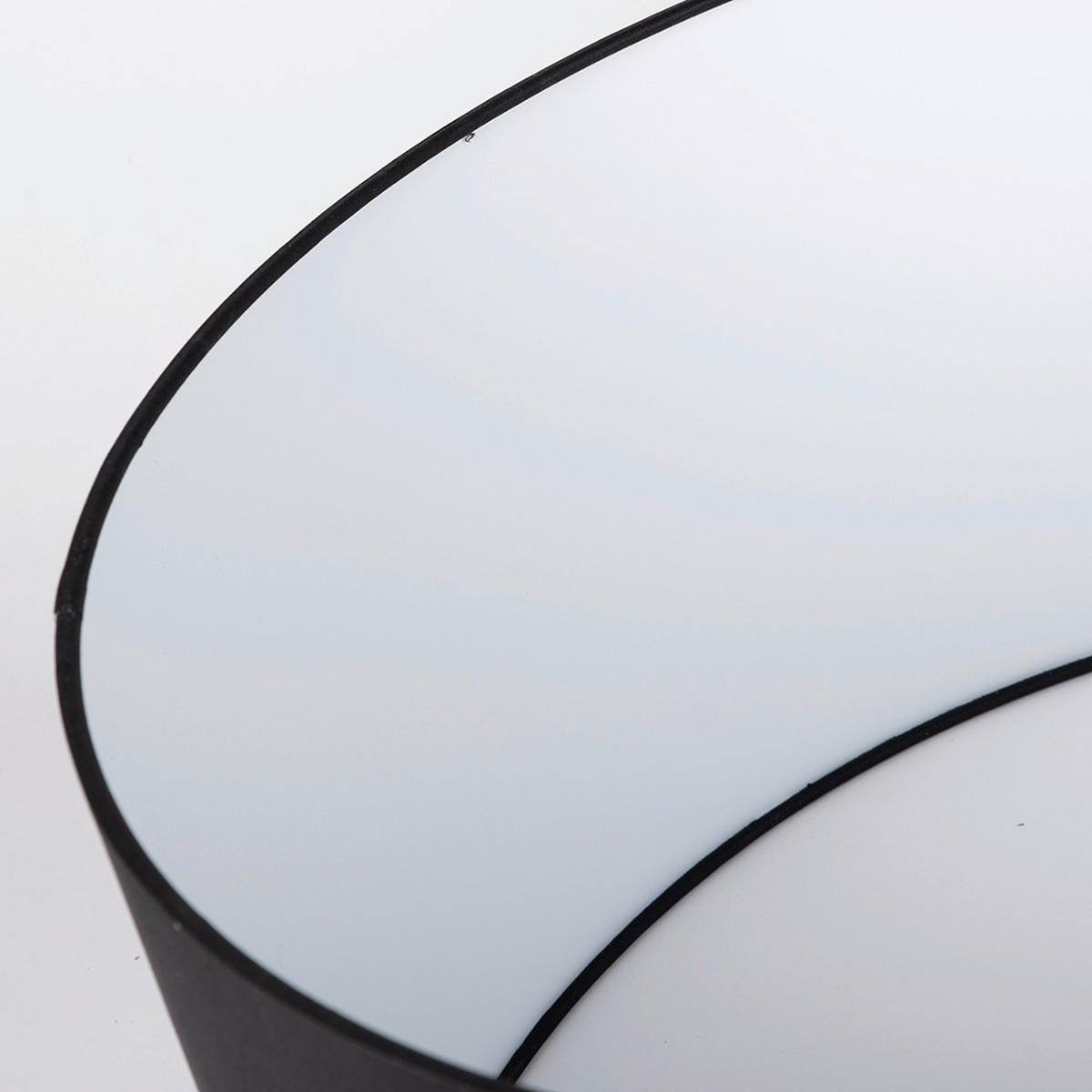 LEUCHTENSCHIRM 50/25 cm  - Schwarz, Basics, Textil/Metall (50/25cm)