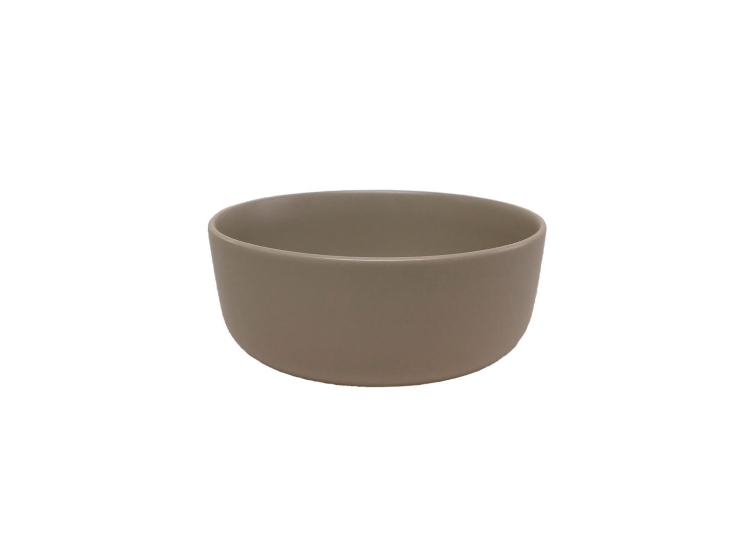 MÜSLISCHALE Salerno  - Taupe, Trend, Keramik (16,5/7cm) - Novel