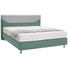 BOXSPRINGBETT 140/200 cm in Weiß, Mintgrün - Alufarben/Weiß, KONVENTIONELL, Kunststoff/Textil (140/200cm) - Bentley BOXSPRINGBETT 140/200 cm in Weiß, Mintgrün - Alufarben/Weiß, KONVENTIONELL, Kunststoff/Textil (140/200cm) - Bentley