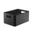 KORB - Schwarz, Basics, Kunststoff (32,8/23,8/16cm) KORB - Schwarz, Basics, Kunststoff (32,8/23,8/16cm)