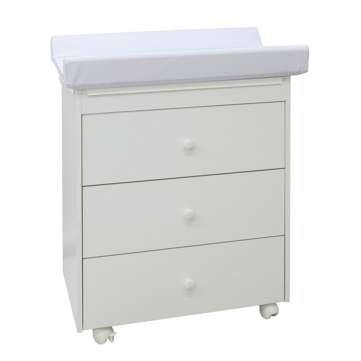 STOL ZA PREVIJANJE  LISABON2  - bijela, Basics, drvo (47/76/97cm)