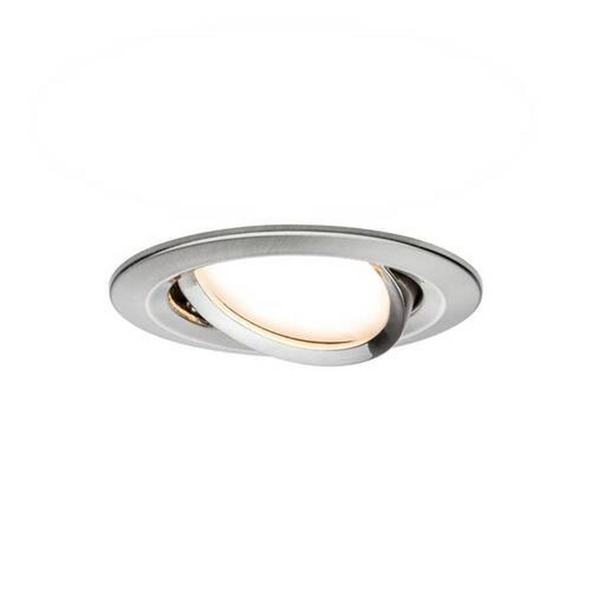 LED-DECKENLEUCHTE 8,4 cm  - Alufarben, Basics, Metall (8,4cm) - Paulmann