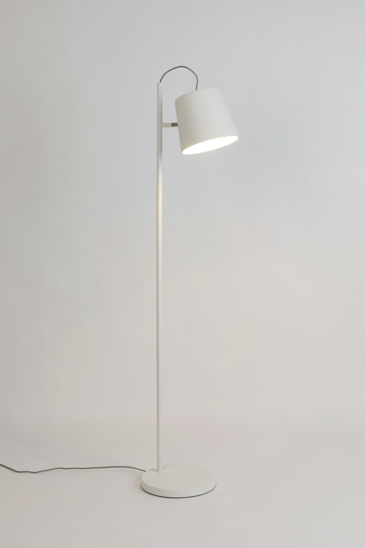 STEHLEUCHTE 28/150 cm    - Weiß, Basics, Metall (28/150cm) - Zuiver
