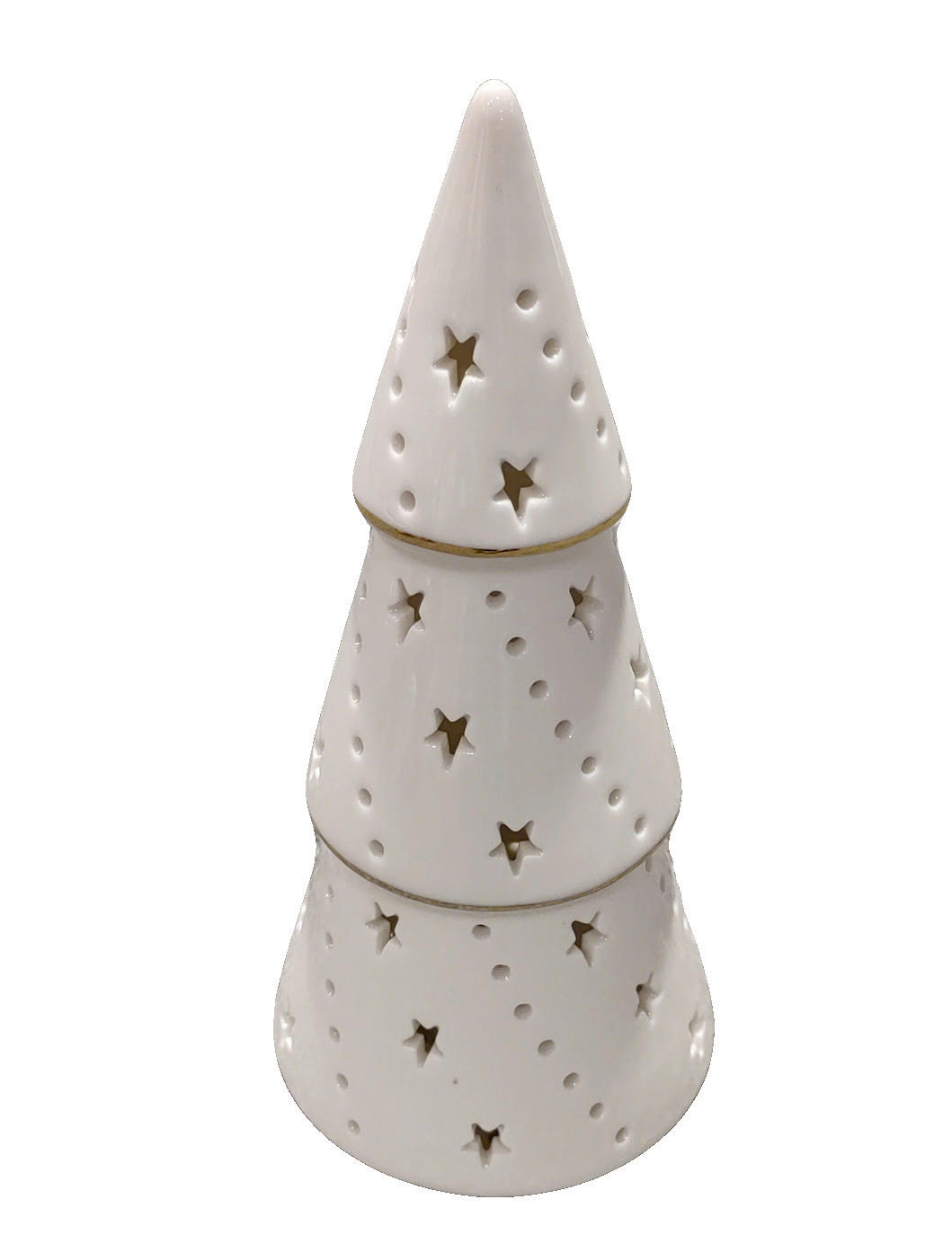 X-Mas Dekobaum Weiß Hochglanz 18.4 cm
