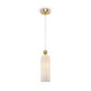 PENDELLEUCHTE Modern 10/34,7 cm   - Goldfarben/Weiß, Trend, Glas/Metall (10/34,7cm) - MAYTONI