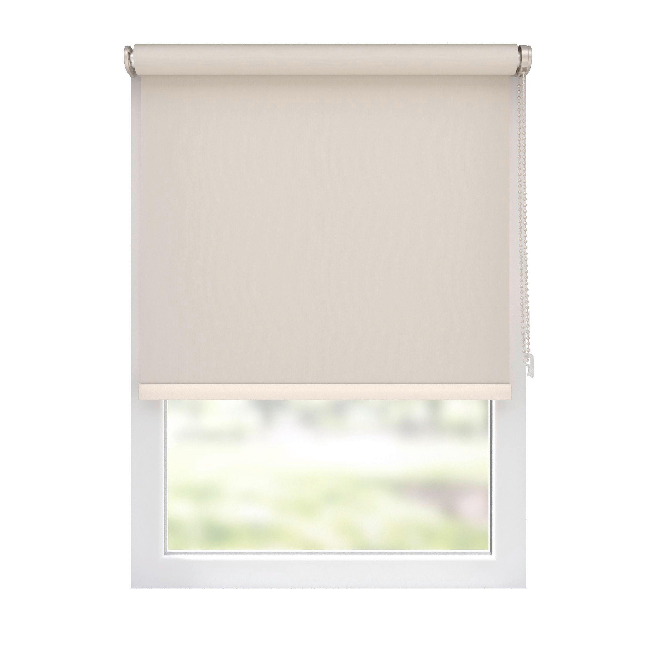 VERDUNKELUNGSROLLO  - Sandfarben, Basics, Textil (50/190cm)