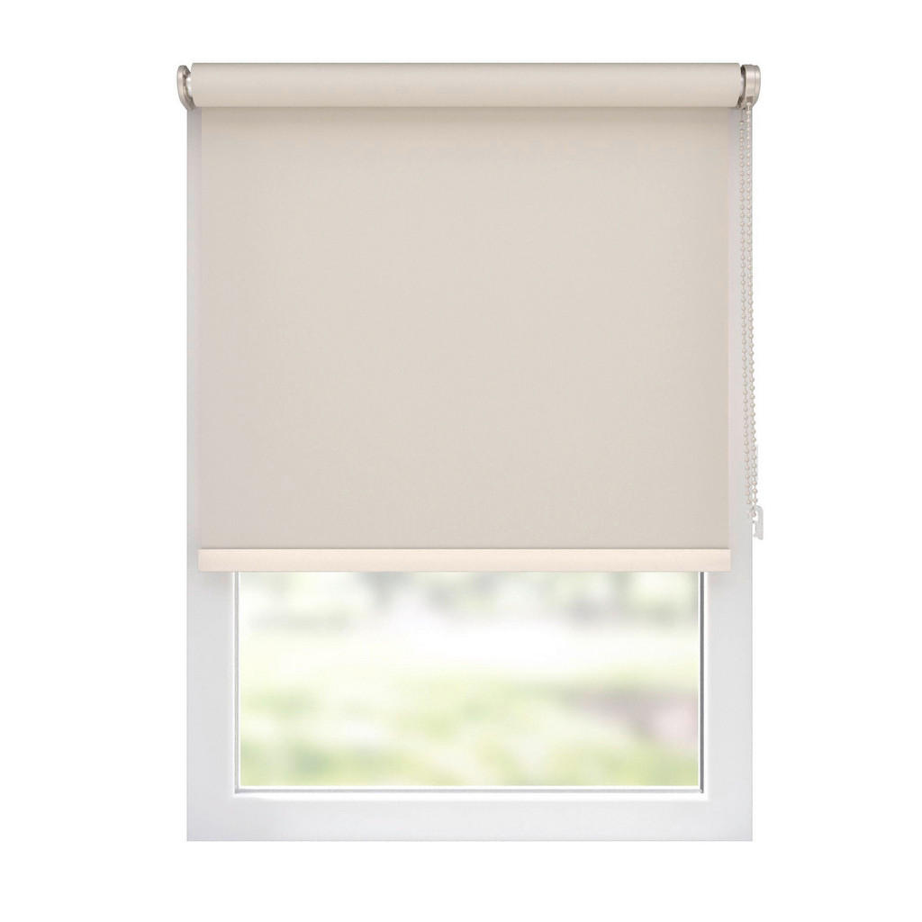 Thumbnail - Verdunkelungsrollo Bella, Sand, Textil, Uni, 60x190 cm, Länge universell einstellbar, Wohntextilien, Rollos & Jalousien,...