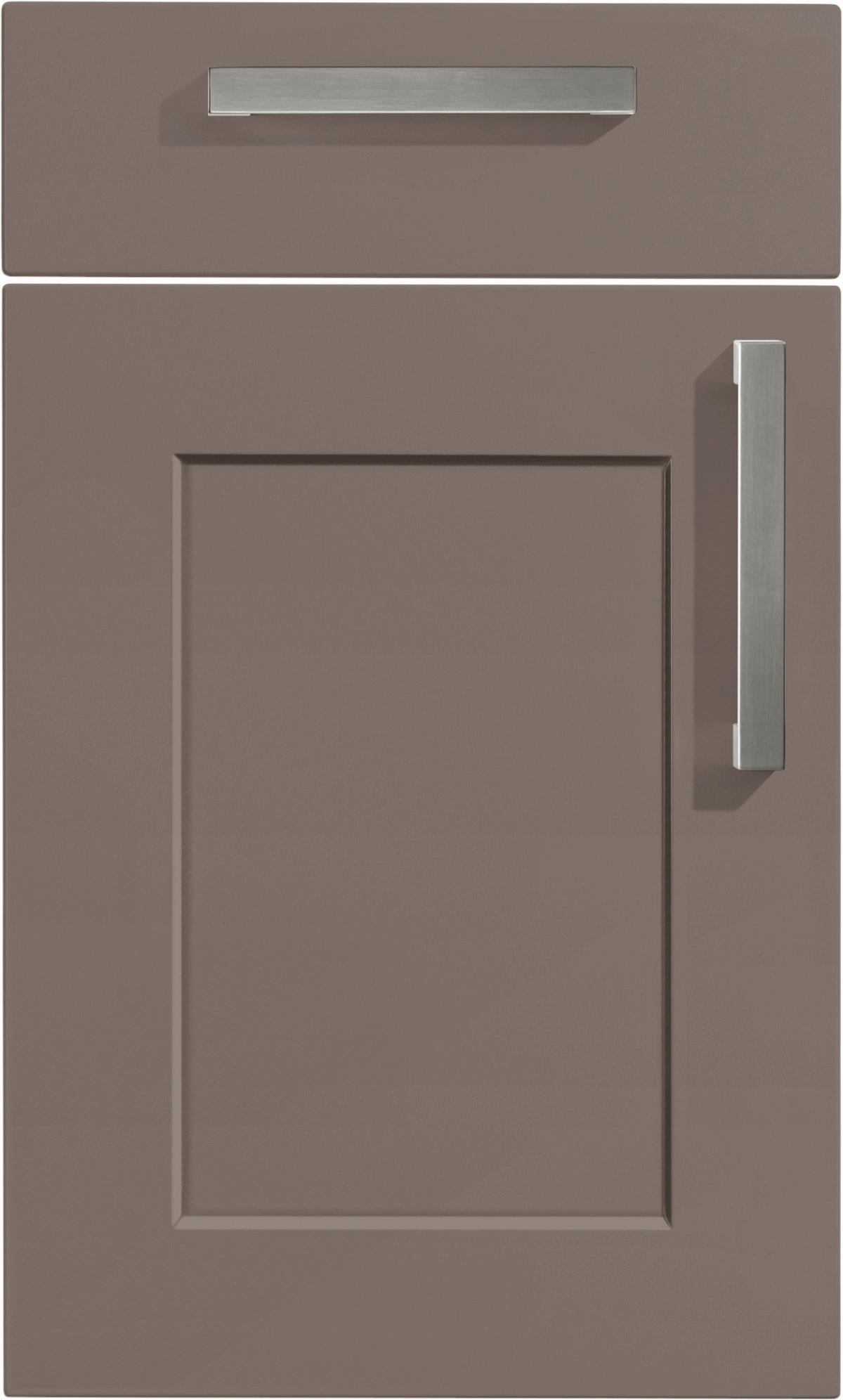 EINBAUKÜCHE FRAME LACK  - Rot, KONVENTIONELL, Holzwerkstoff - Nolte Küchen