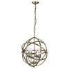 HÄNGLAMPA Orbit 46/116 cm  - mässingsfärgad, Design, metall (46/116cm)