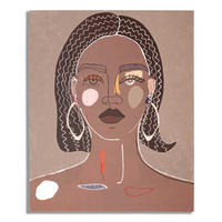 LEINWANDBILD Frauen  - Basics, Holz/Textil (80/100/2.8cm)