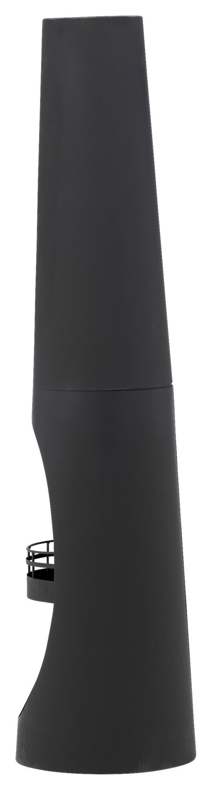 FEUERSTELLE  - Schwarz, KONVENTIONELL, Metall (33/135/33cm) - Gardenson