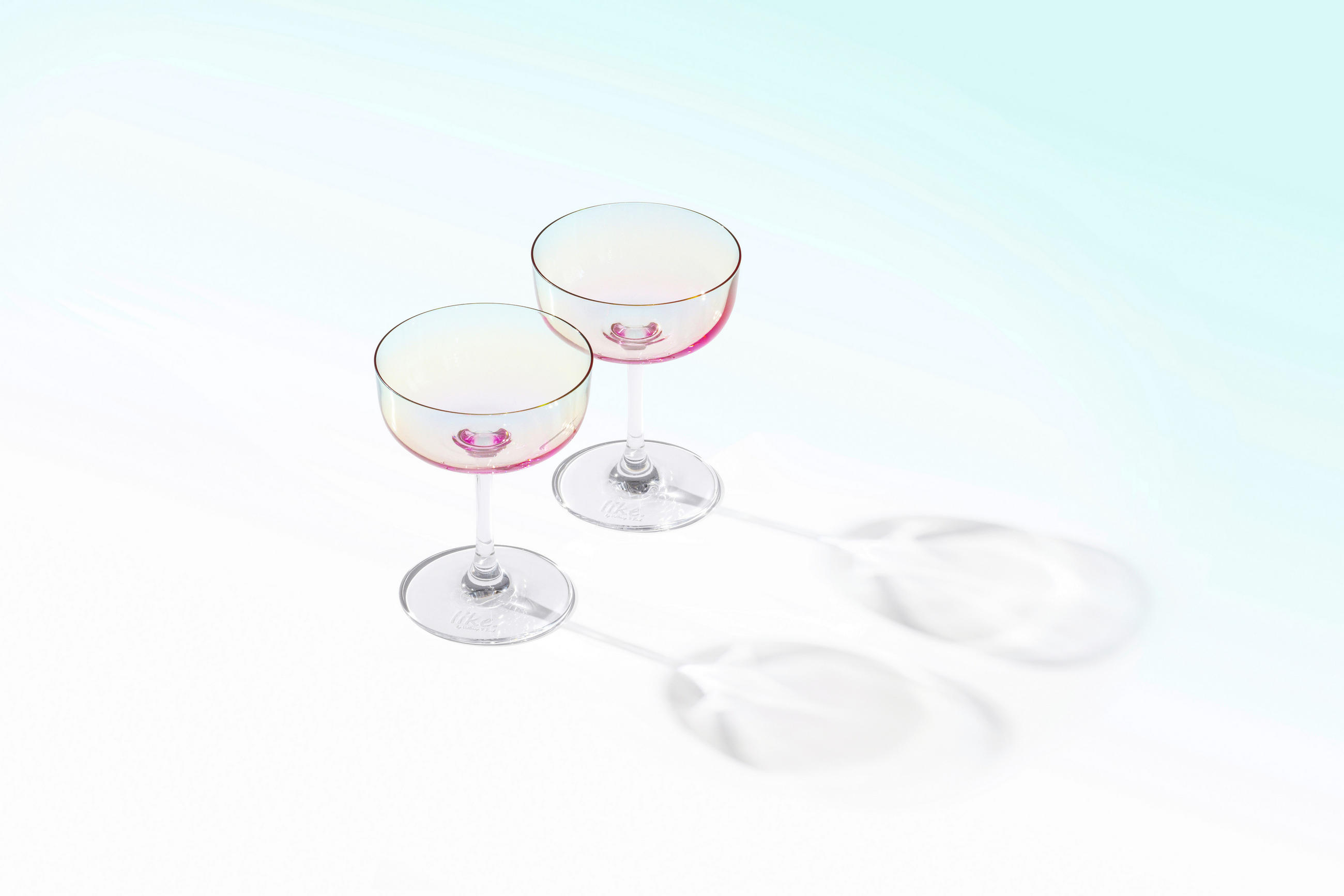 POHÁRKÉSZLET Like Pearl 2 részes  - színes, Modern, Üveg - like.Villeroy & Boch