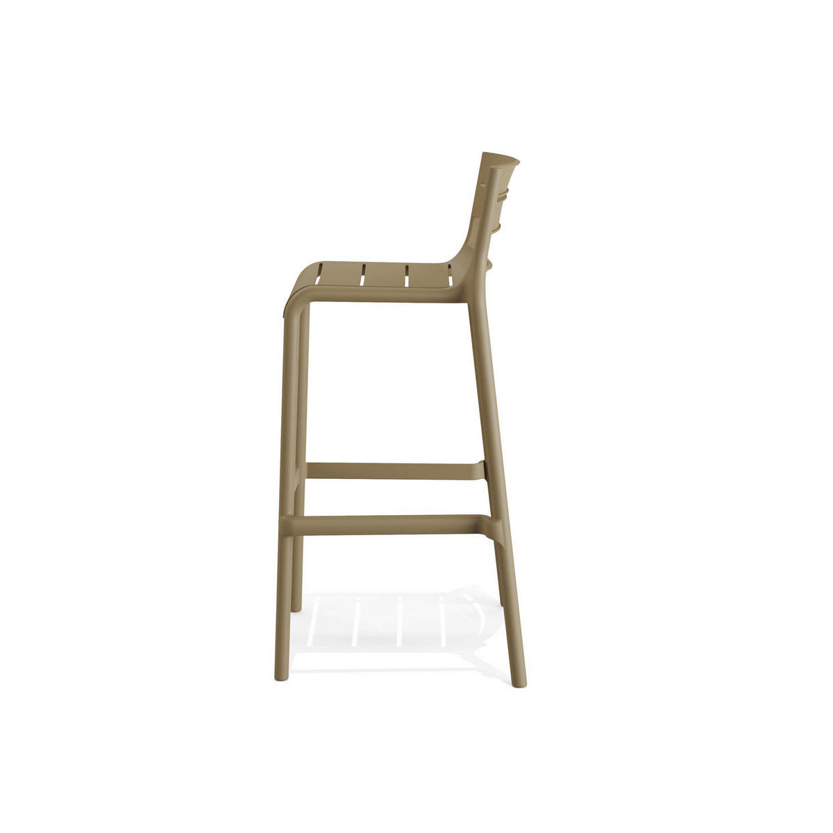 GARTENSTUHL-SET Sandfarben  - Sandfarben, MODERN, Kunststoff (49/100/49cm)