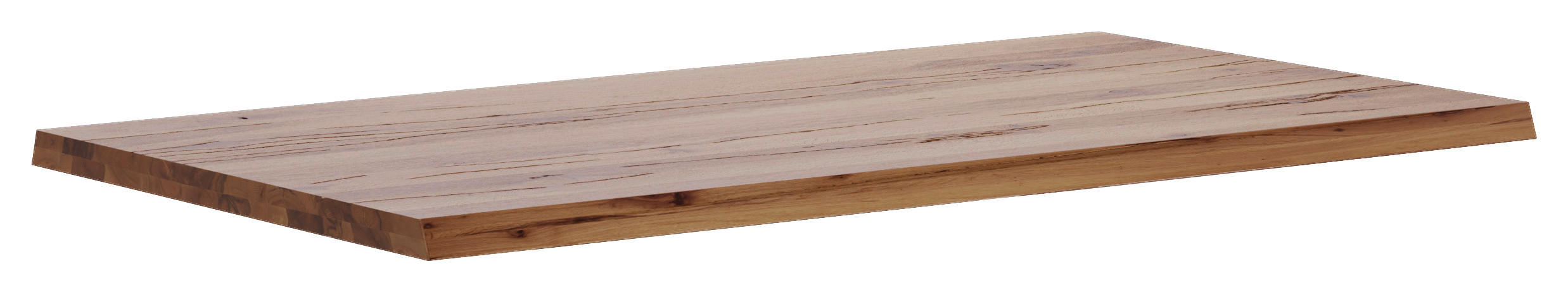 TISCHPLATTE Eiche massiv Eichefarben  - Eichefarben, Design, Holz (170/90/6cm) - Waldwelt