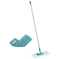 BODENWISCHER PROFI XL  - Türkis, Basics, Kunststoff/Textil (42/146cm) - Leifheit