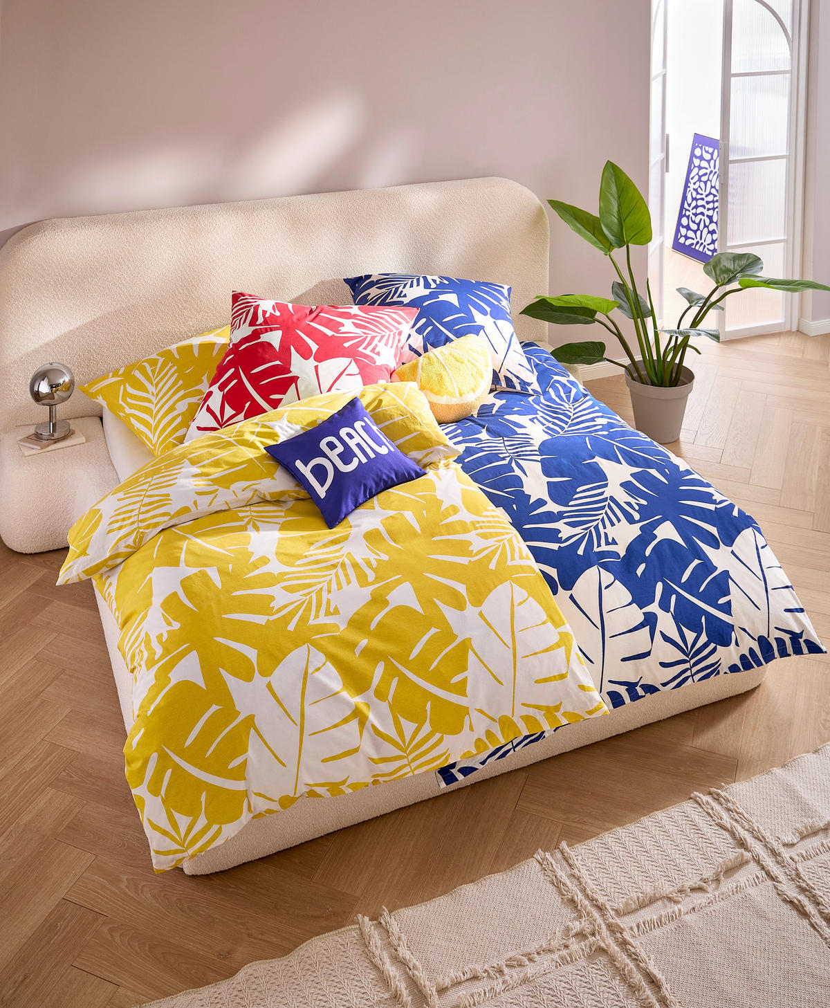 BETTWÄSCHE Renforcé 140/200 cm  - Gelb, Textil (140/200cm) - Esposa