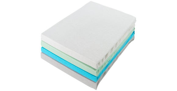 SPANNLEINTUCH 100/200 cm - Silberfarben, KONVENTIONELL, Textil (100/200cm) - Boxxx