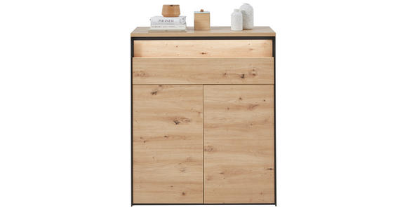 GARDEROBENBANK Garderobe  in 91,5/48,5/40 cm  - Beige/Schwarz, KONVENTIONELL, Holzwerkstoff/Textil (91,5/48,5/40cm) - Voleo