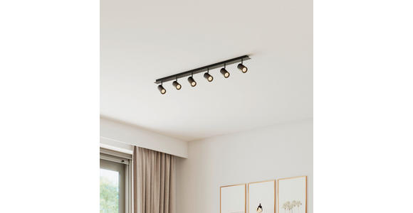 STRAHLER Rocket Black 116/6/12,5 cm  - Schwarz, Basics, Metall (116/6/12,5cm) - Novel