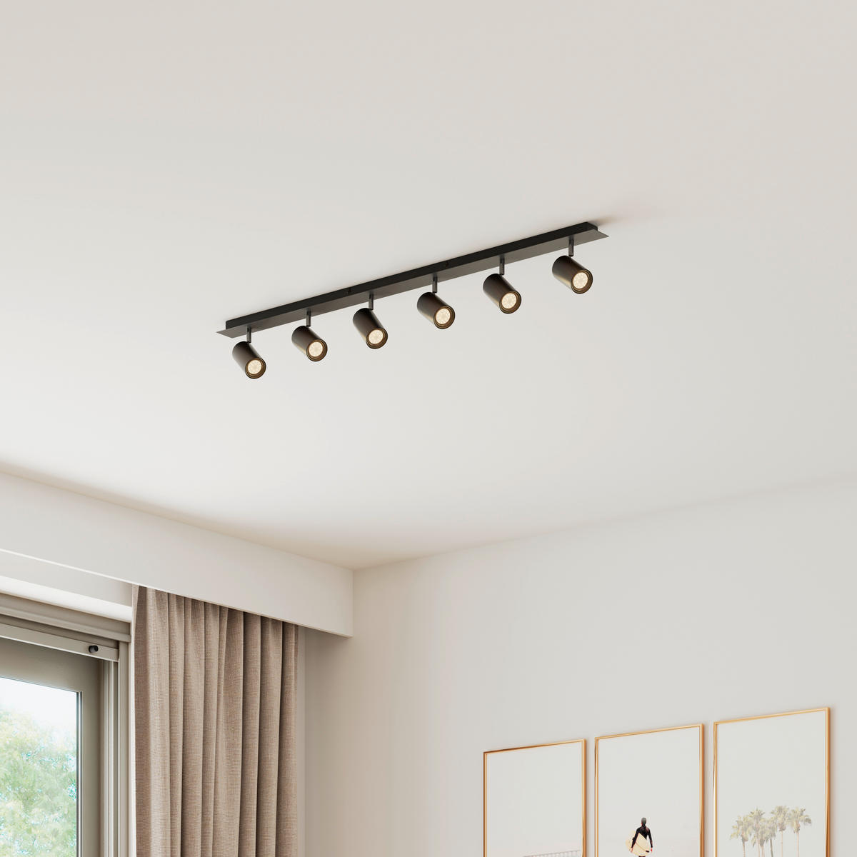 Proiector 116/6/12,5 cm    - negru, Basics, metal (116/6/12,5cm) - Novel