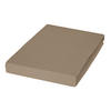 SPANNBETTTUCH Jersey  - Taupe, Basics, Textil (100/200cm) - Janine
