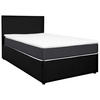 BOXBETT 120/200 cm  in Anthrazit, Schwarz  - Anthrazit/Schwarz, KONVENTIONELL, Holz/Holzwerkstoff (120/200cm) - MID.YOU