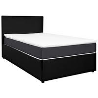 BOXBETT 180/200 cm  in Anthrazit, Schwarz  - Anthrazit/Schwarz, KONVENTIONELL, Holz/Holzwerkstoff (180/200cm) - MID.YOU