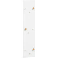 GARDEROBENPANEEL  in 24,5/109/2,6 cm  - Weiß, Design, Holzwerkstoff (24,5/109/2,6cm) - MID.YOU