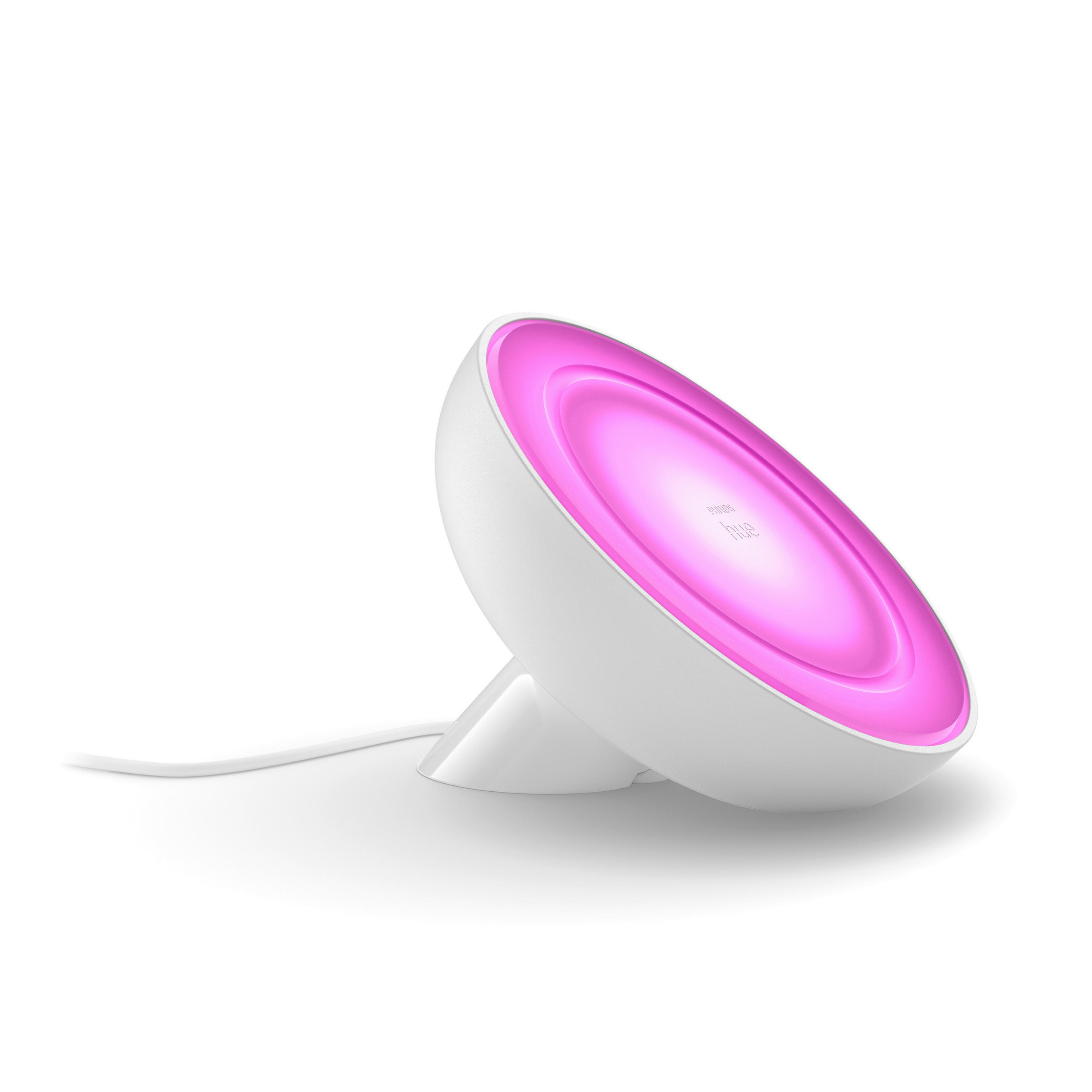 LED-TISCHLEUCHTE White Color Bloom 13/12,6 cm   - Weiß, Design, Kunststoff (13/12,6cm) - Philips HUE