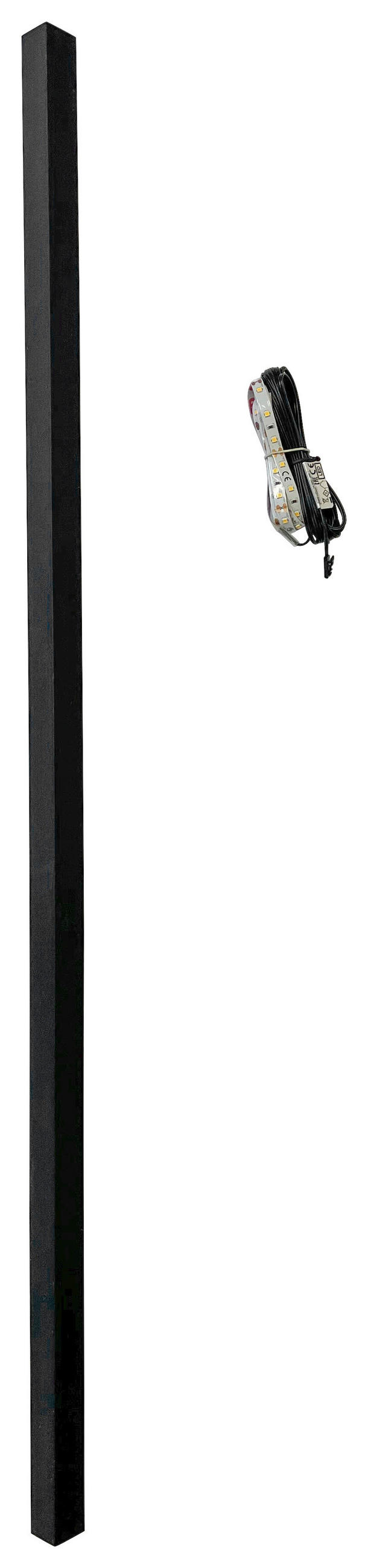 LED-STRIP 97,5 cm   - Schwarz, Design, Kunststoff (97,5cm) - SetOne by Musterring
