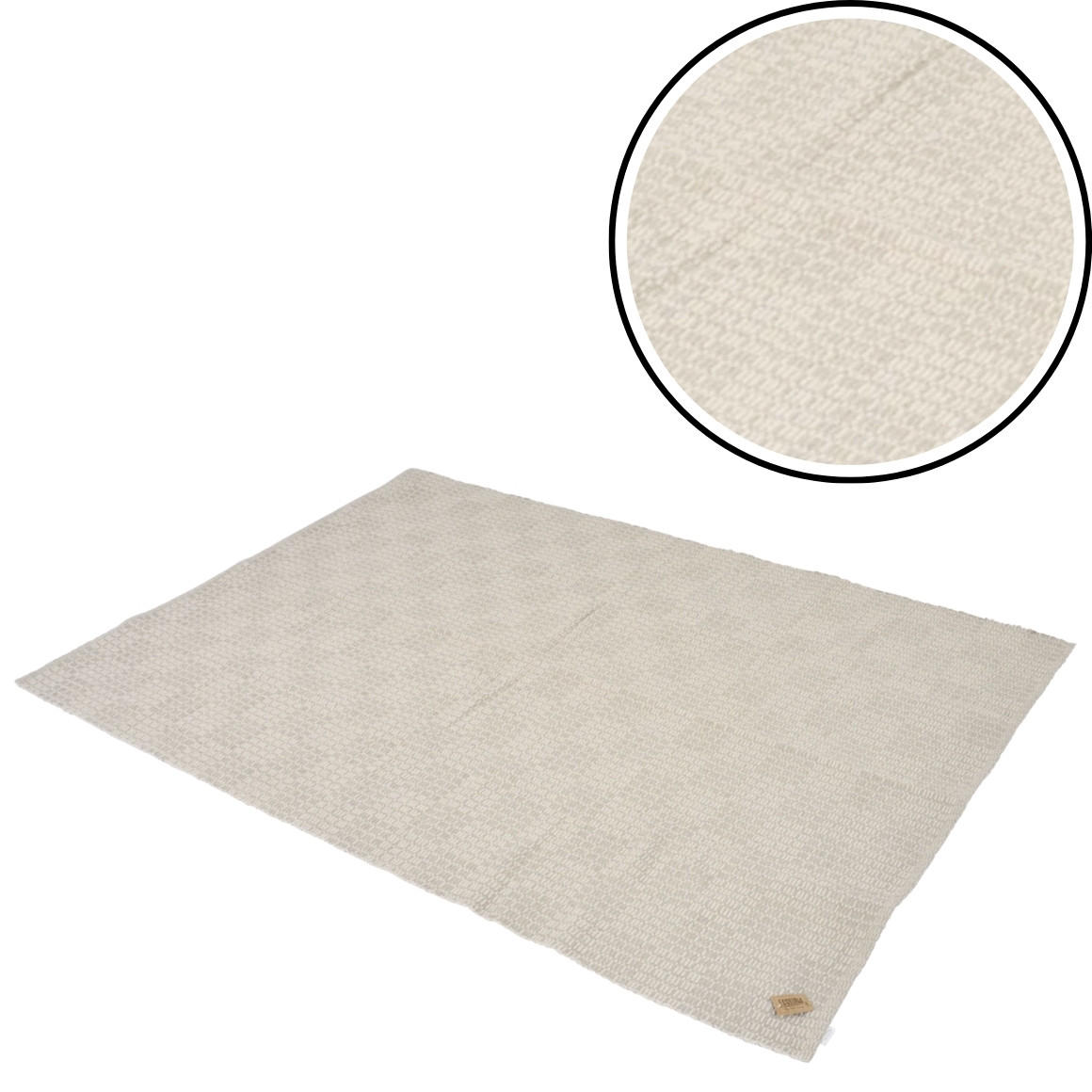 TEPIH   svijetlo smeđa   - svijetlo smeđa, Basics, tekstil (140/200cm)