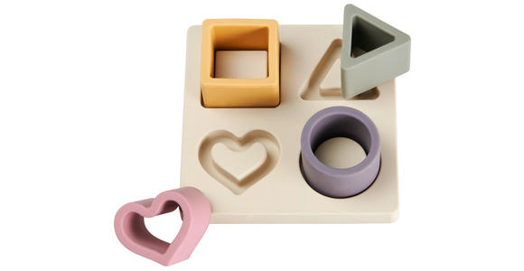 STECKBAUSTEINE RAINBOW - Multicolor, Trend, Holz/Kunststoff - My Baby Lou