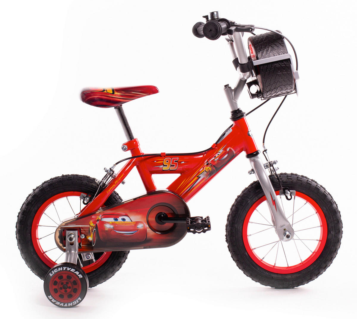 KINDERFAHRRAD 12 Zoll  - Rot, Basics, Kunststoff/Metall (54/85/74cm)