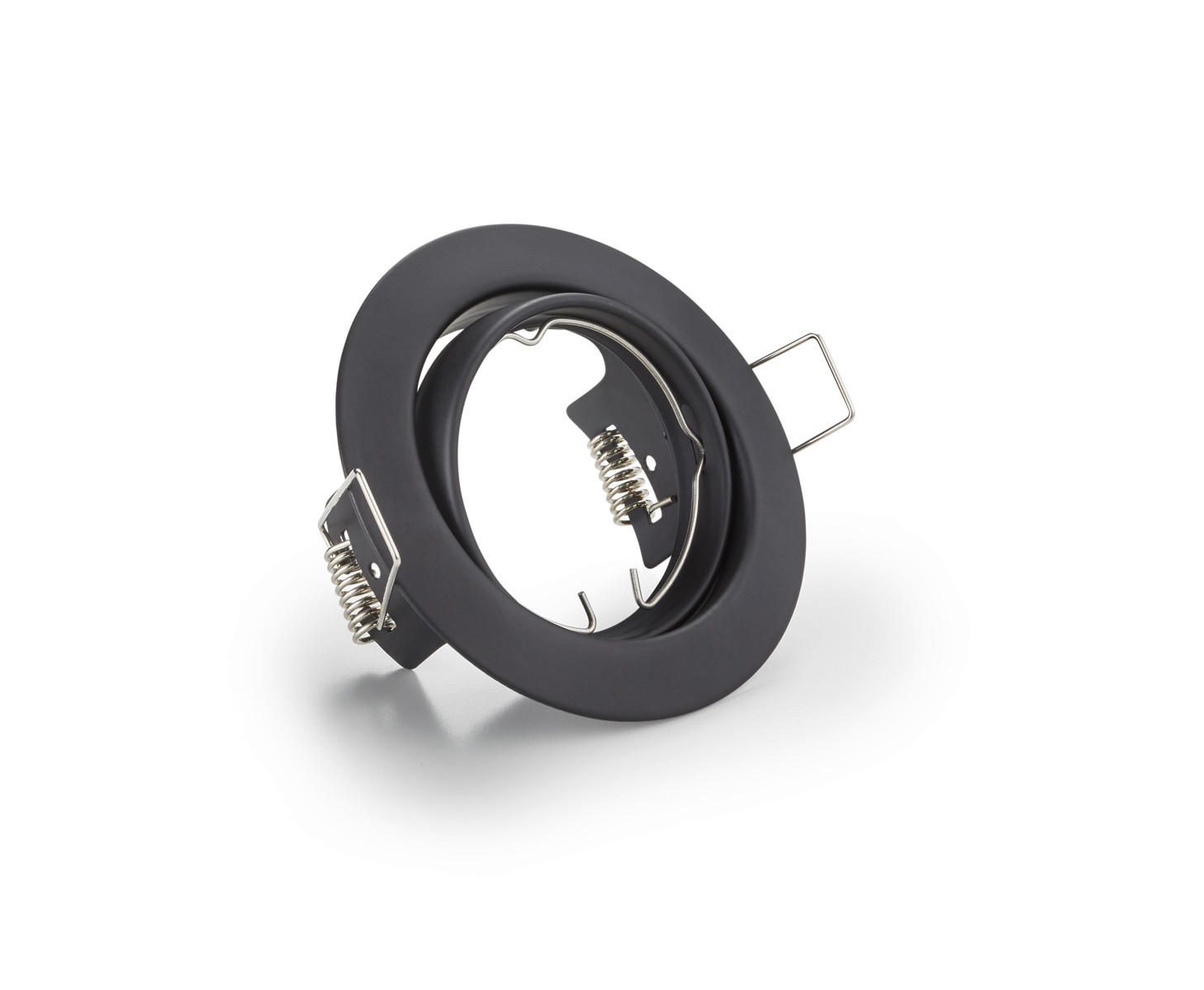 EINBAUSPOT JURA 8,3/7,0 cm   - Schwarz, KONVENTIONELL, Metall (8,3/7,0cm) - Trio Leuchten