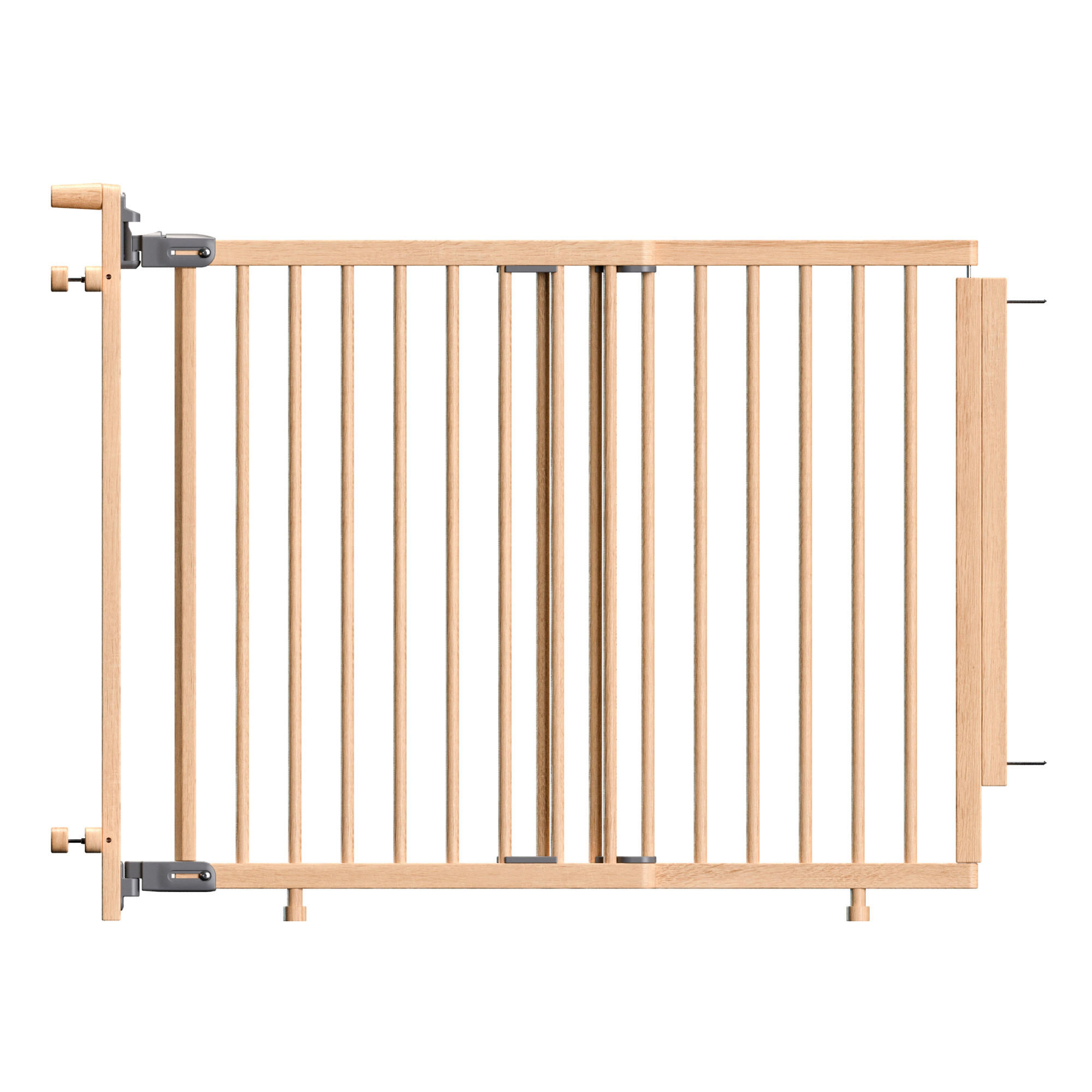 TREPPENSCHUTZGITTER 114/80,5 cm  - Naturfarben, Basics, Holz (114/80,5cm) - Baby Dan