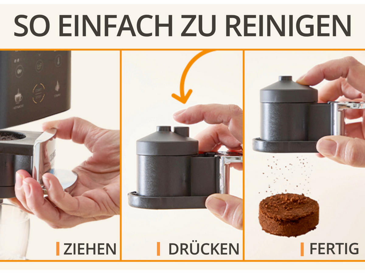 KAFFEEVOLLAUTOMAT Coffee Crush  - Salbeigrün, Basics, Kunststoff (38.5/18.5/41cm) - Krups