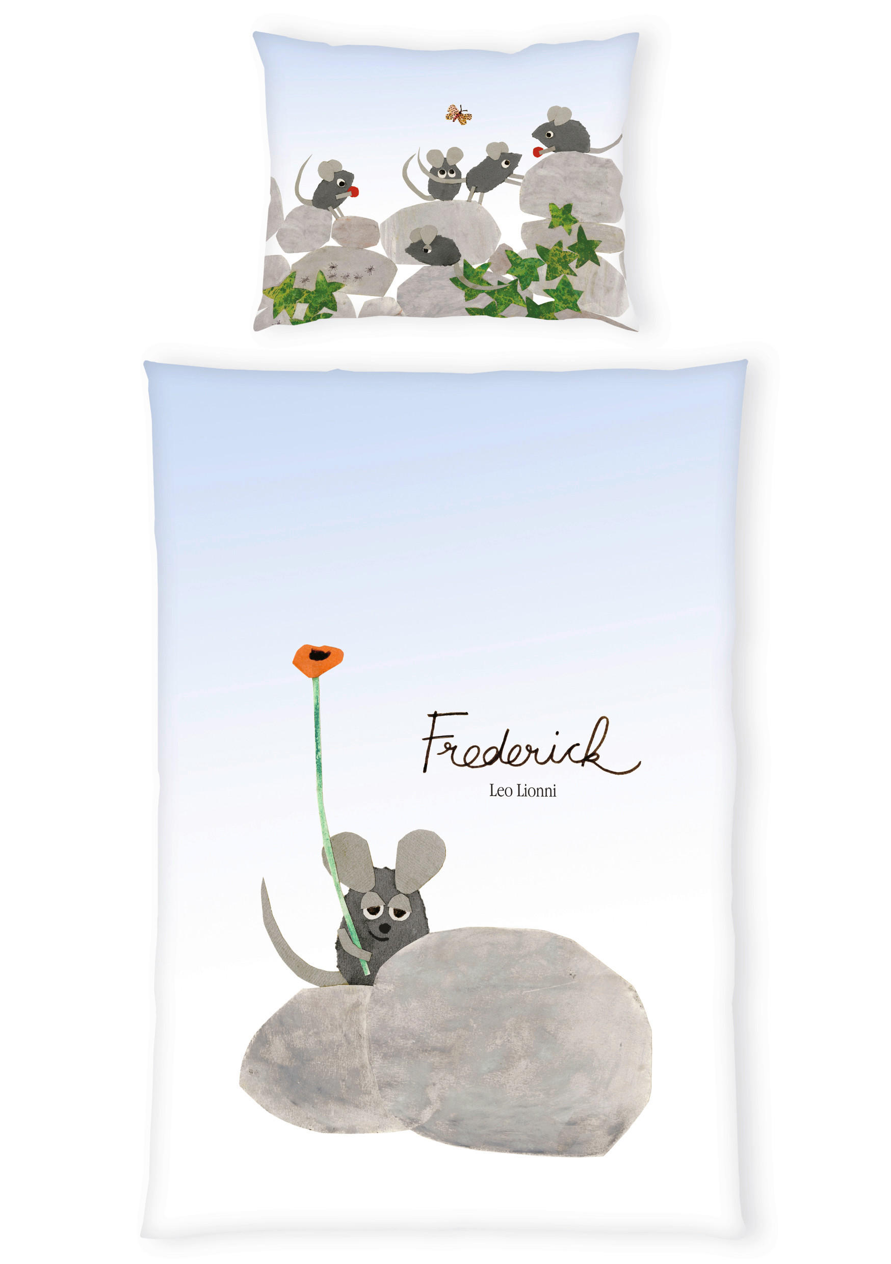 DETSKÉ OBLIEČKY FREDERICK 140/200 cm  - modrá/sivá, Konventionell, textil (140/200cm)