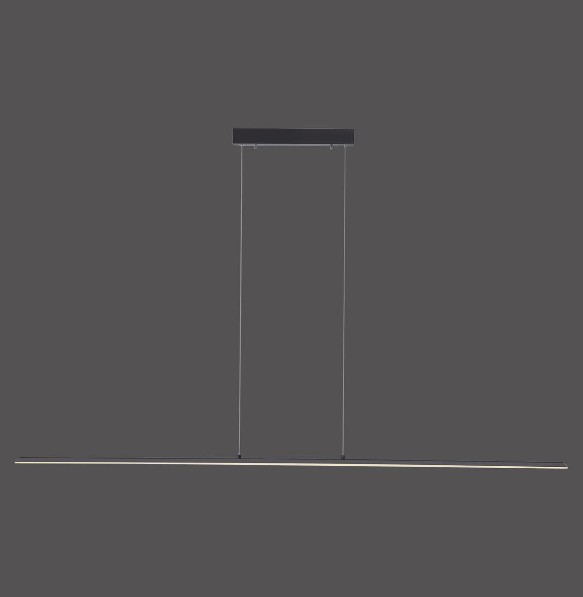 LED-HÄNGELEUCHTE 160/6/120 cm  - Anthrazit, Basics, Kunststoff/Metall (160/6/120cm) - Neuhaus PURE
