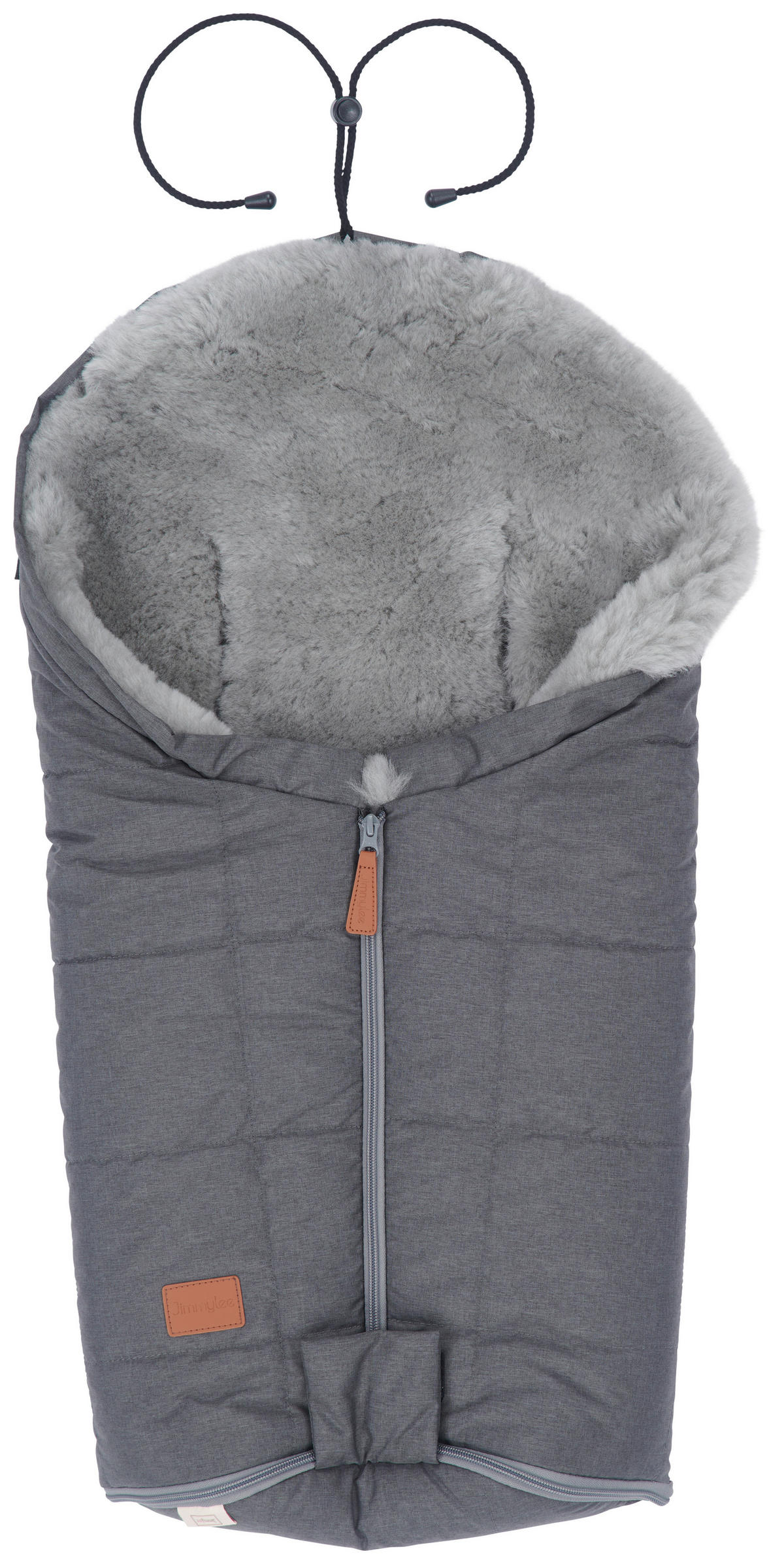 FELLSACK  - Dunkelgrau/Hellgrau, Basics, Textil (43/75cm) - Jimmylee