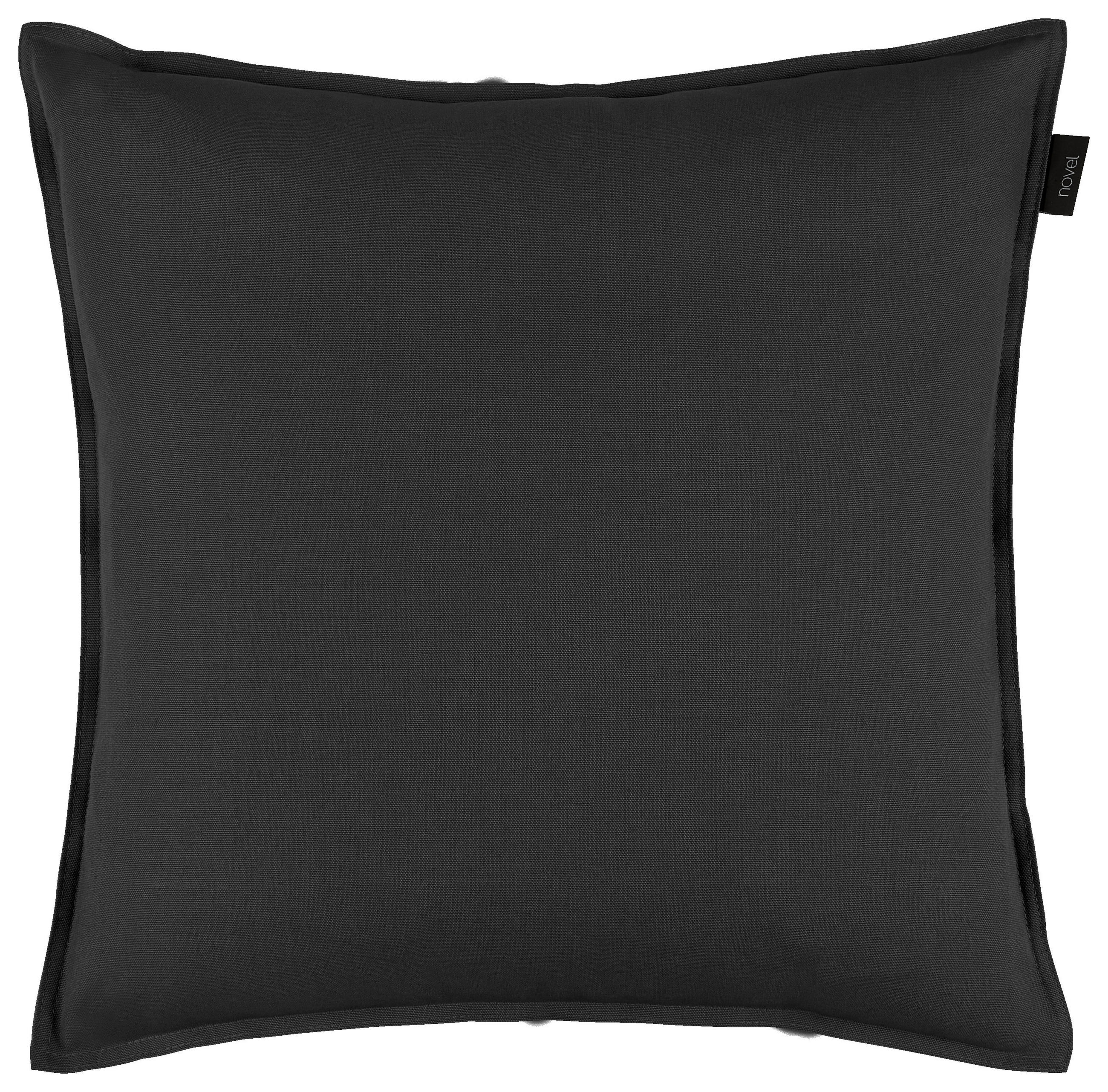 POŤAH NA VANKÚŠ  50/50 cm - čierna, Basics, textil (50/50cm) - Novel