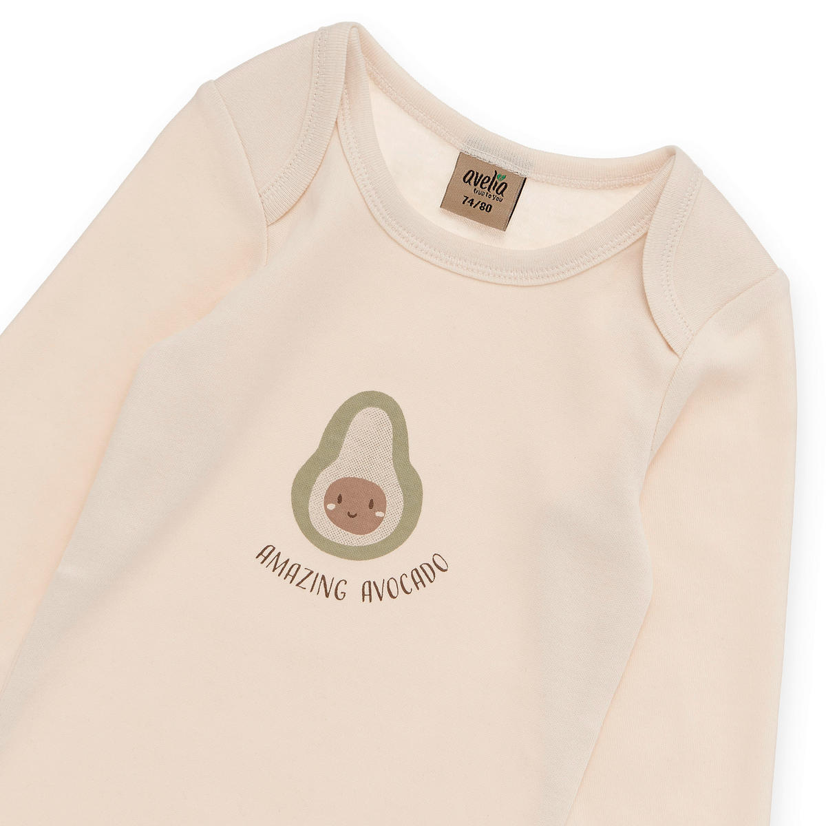 BABYBODY  - Creme, Basics, Textil (62/68null) - Avelia