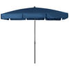 SONNENSCHIRM 120x225 cm Blau  - Blau/Anthrazit, Basics, Textil/Metall (120/225cm) - Doppler