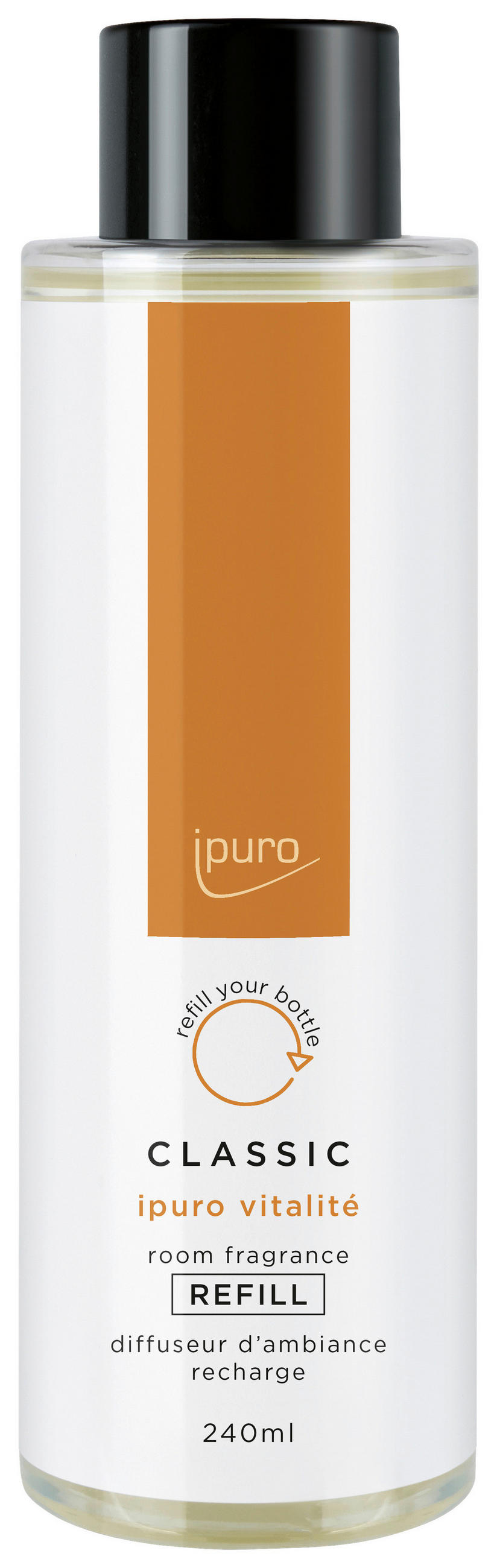 LÉGFRISSÍTŐ UTÁNTÖLTŐ   - narancs, Basics (240ml) - Ipuro