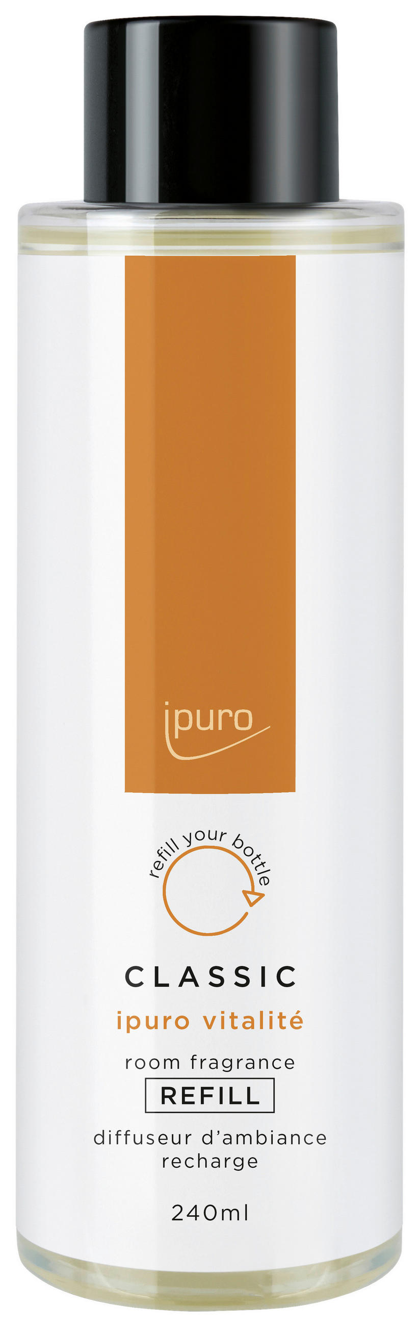 LÉGFRISSÍTŐ UTÁNTÖLTŐ   - narancs, Basics (240ml) - Ipuro