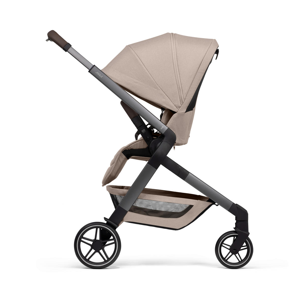 KINDERWAGEN  Hub2  Sandy Taupe  - Taupe, Basics, Textil (102/52,5/93cm) - Joolz