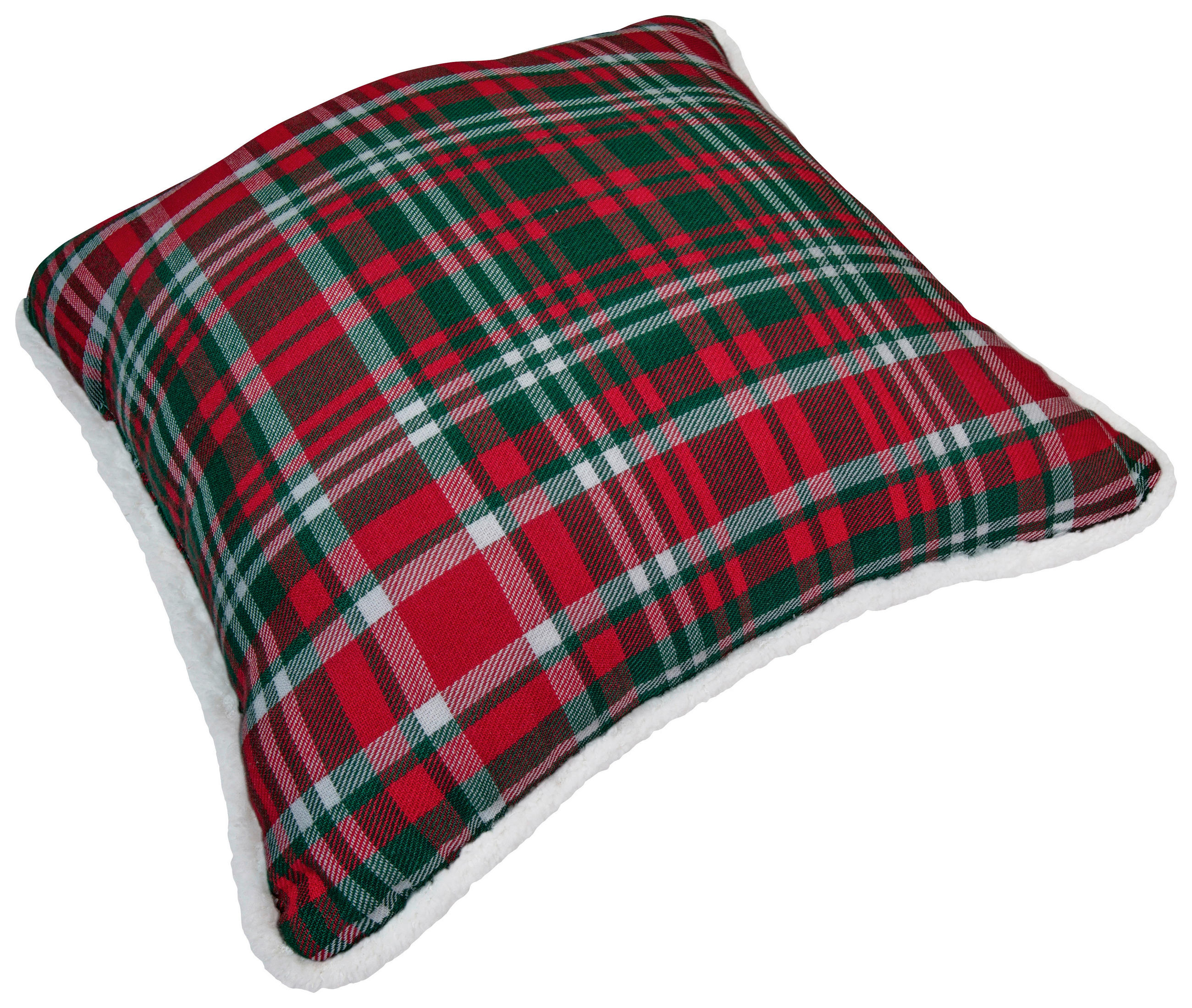 UKRASNI JASTUČIĆ  - crvena, Konvencionalno, tekstil (40/40cm) - X-Mas