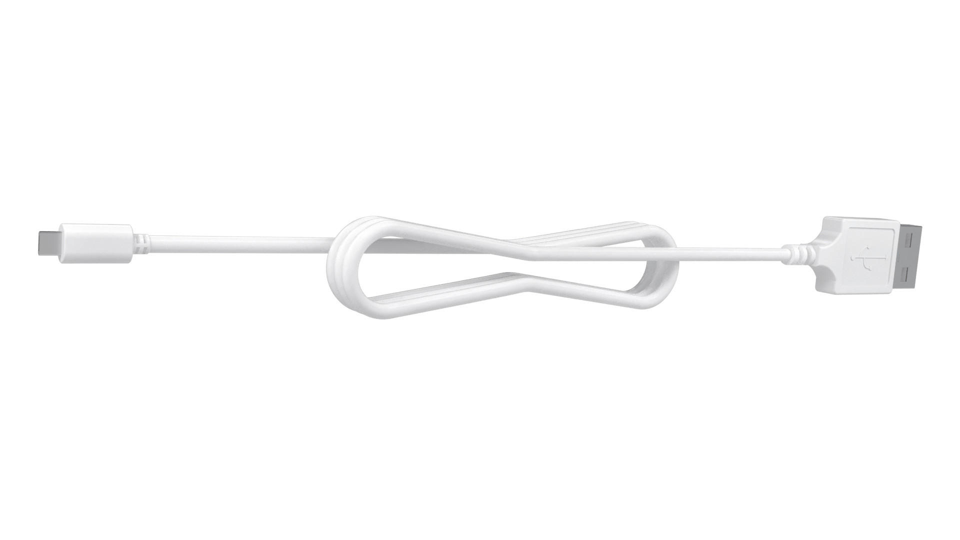 USB KABEL FÜR MOTOR  - Weiß, Basics, Kunststoff (10/21cm)