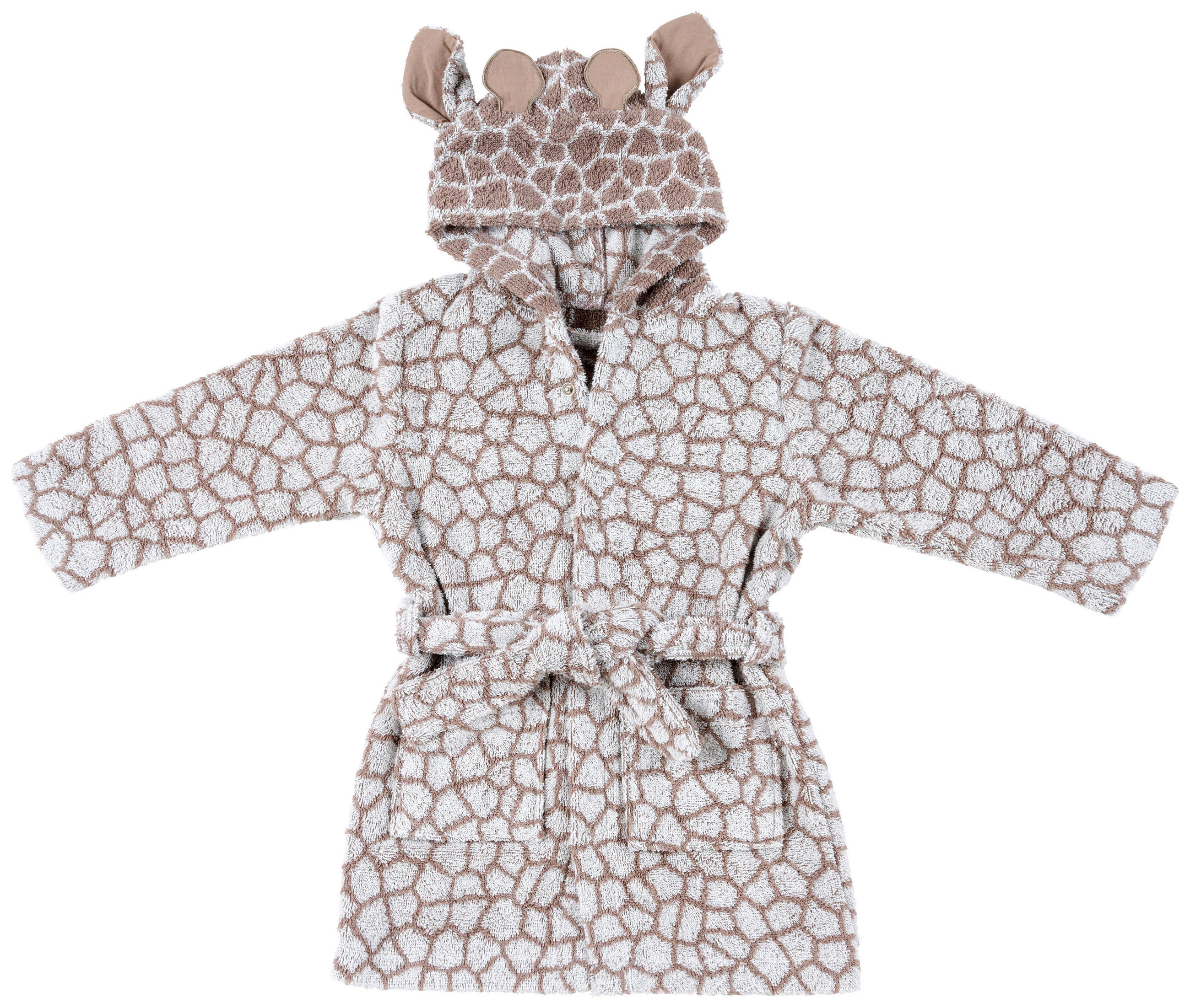 KINDERBADEMANTEL  - Braun, Trend, Textil - Patinio