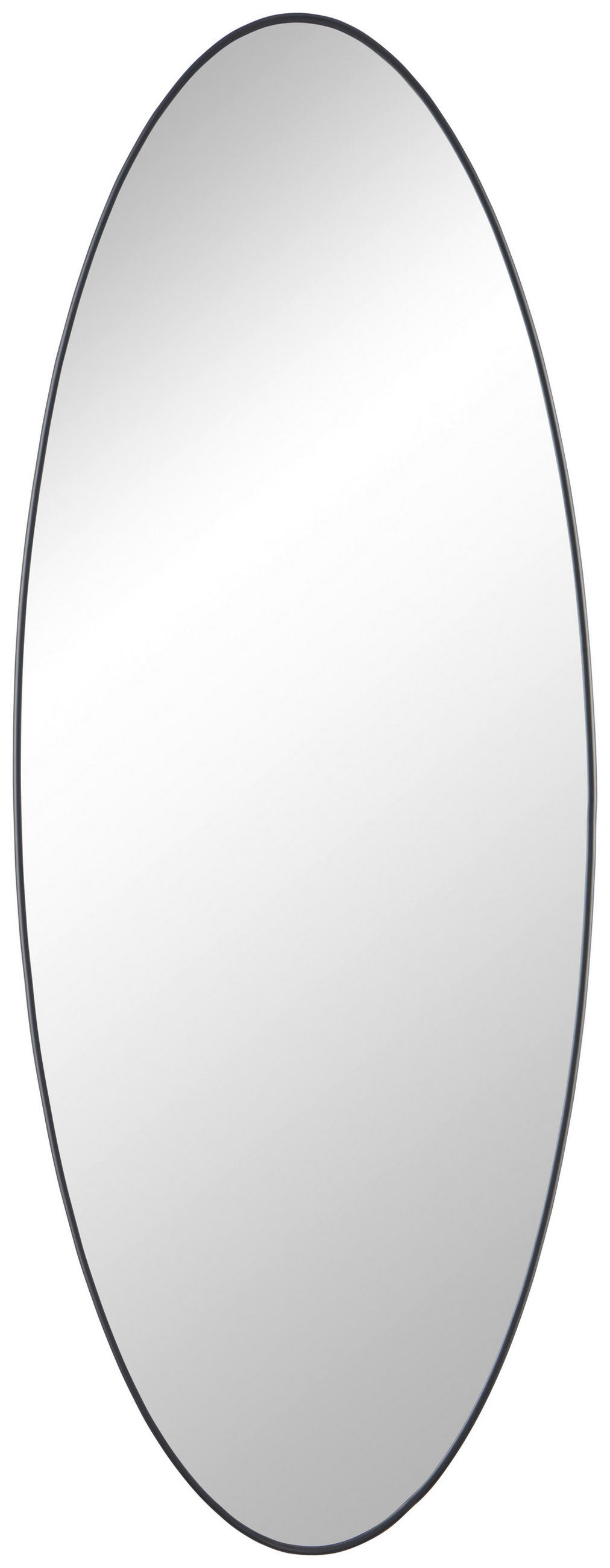 Spiegel Border I Schwarz 80x30 Cm