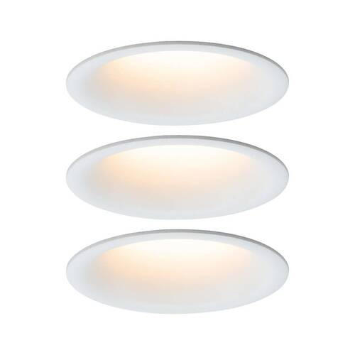 DECKENLEUCHTE 7,7/5 cm   - Weiß, Design, Kunststoff (7,7/5cm) - Paulmann
